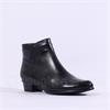 Regarde Le Ciel Stefany Two Tone Bootie - Black Navy Combi Leather